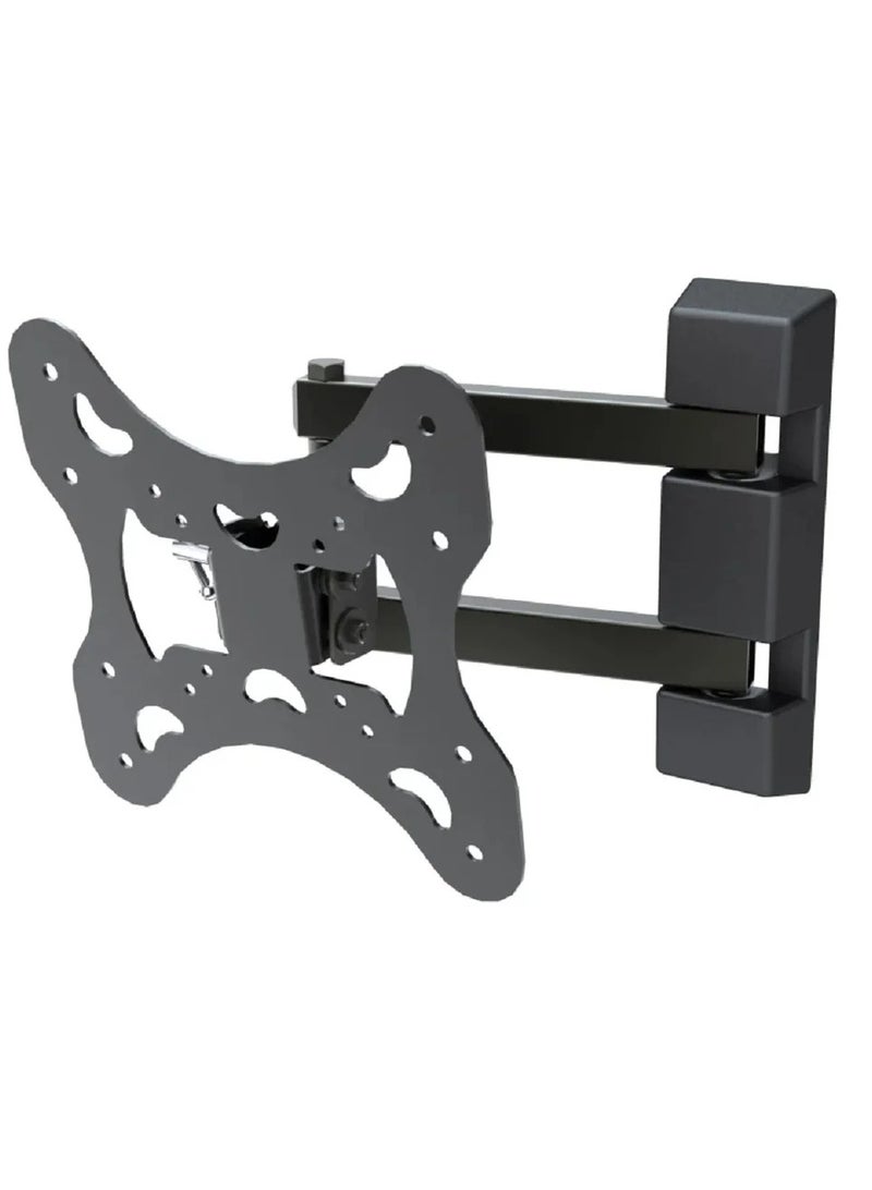 Skill Tech "Super Economy Full-Motion TV Wall Mount Bracket – Adjustable Tilt, Swivel, and Extendable Arm for 26 to 55 Inch TVs – Easy Installation with VESA Compatibility – Durable Steel Construction – Affordable and Space-Saving Design" - Image 1