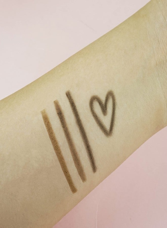 PINK UP Brow Liner | Eyebrow | Eyebrow Make Up | Eyebrow pencil | Indelible Pencil | Highly pigmented | Long-lasting | With Brush | Soft Brown | PKBB02 - Image 4