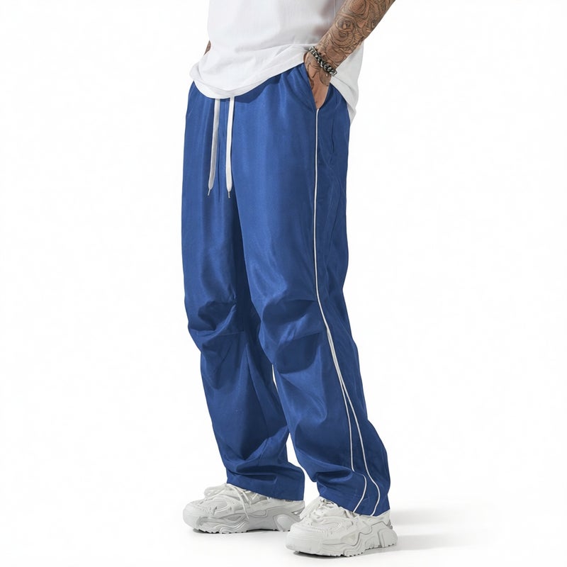 Men's Casual Straight Leg Pants Outdoor Sports Trousers Hiking Cargo Pants - Image 1