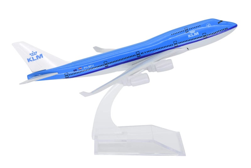 TANG DYNASTY(TM 1:400 16cm B747-400 KLM Metal Airplane Model Plane Toy Plane Model - Image 3