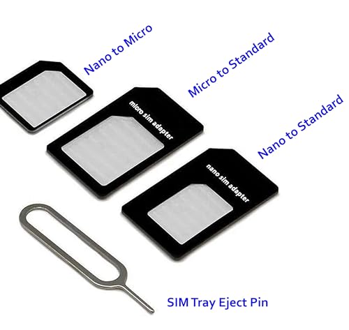 SaiTech IT New Nano and Micro Sim Adapter with Eject Pin Needle - 10 Pack - Image 2