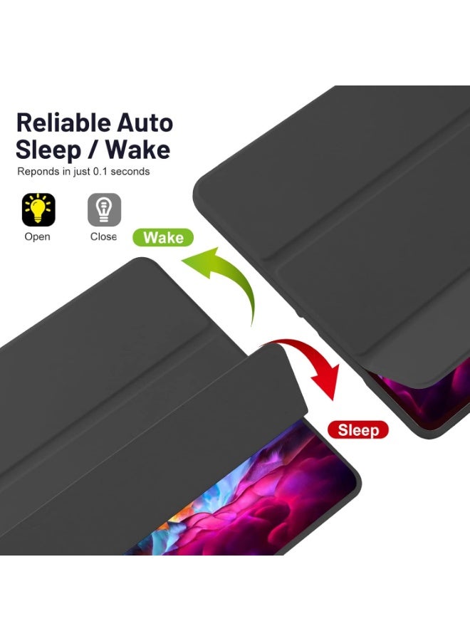 LEDIN Case Compatible with iPad 9 8 7 Generation 10.2 Inch, Model 2021/2020/2019,9th/8th/7th Case with Pen Holder, Trifold Stand Protective Case, Auto Sleep/Wake for iPad 10.2 - Image 3