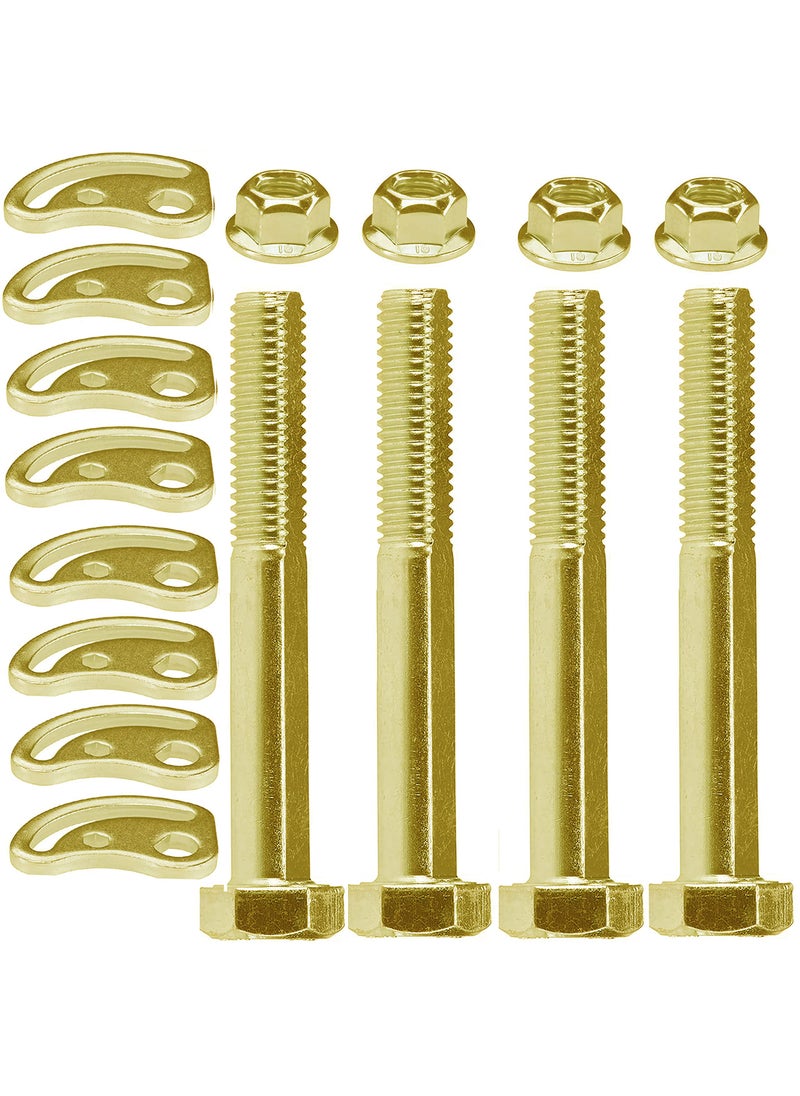 suspension dudes 4 PC Alignment Caster/Camber Enhanced Hardware Kit FITS GMC, Chevy, Cadillac, Hummer, Select Models 1999-2020, All Hardware Treated With Made In USA Anti-Corrosion Protection K100026 45K5012  - Image 2
