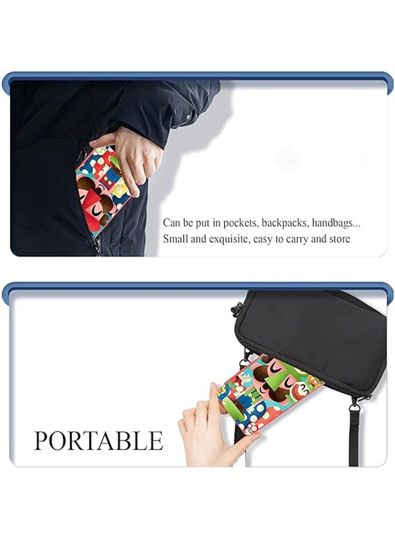 Game Card Case for Nintendo Switch/SD Cards,Storage 24 Switch Game Cards Portable Holder Pretty Lovely Hard Shell with Magenic Closure,Switch/SD Game Card Box Game Peripheral Accessories  - Image 4
