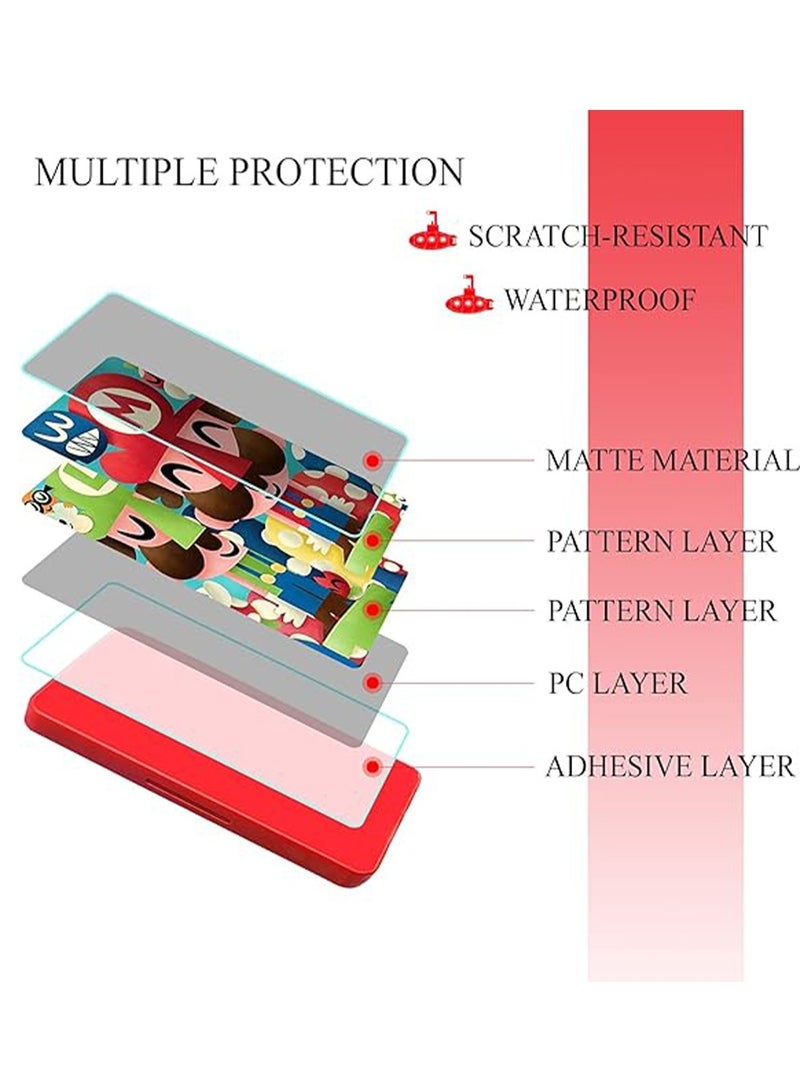 Game Card Case for Nintendo Switch/SD Cards,Storage 24 Switch Game Cards Portable Holder Pretty Lovely Hard Shell with Magenic Closure,Switch/SD Game Card Box Game Peripheral Accessories  - Image 5