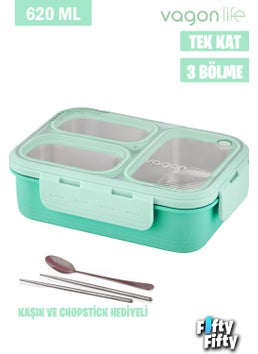 Lunch Box 620 ml Single Layer Three Compartments with Metal Spoon New Generation Expedition TASI-FFLBOX7097 - pzsku/Z916B82EC89AAA3D7B302Z/45/_/1731176093/c3695d71-9bdb-4eee-be2f-645f6d339b03