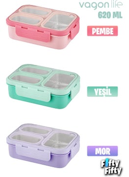 Lunch Box 620 ml Single Layer Three Compartments with Metal Spoon New Generation Expedition TASI-FFLBOX7097 - pzsku/Z916B82EC89AAA3D7B302Z/45/_/1731176095/4dd93b95-cdf3-4adf-86db-c0084a160e91