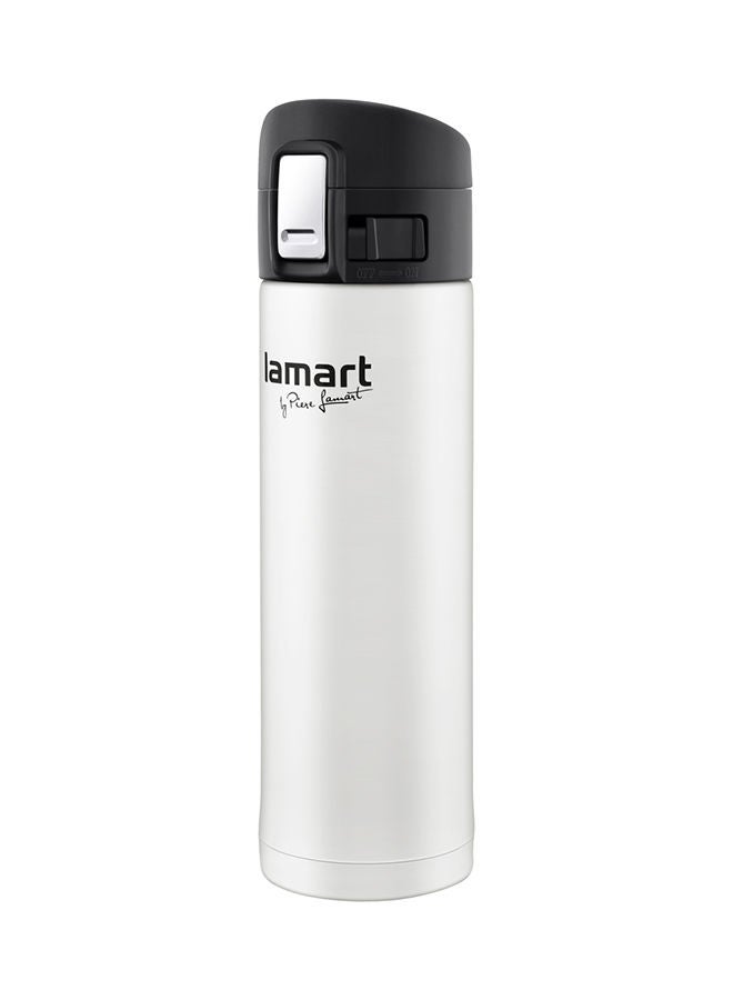 Lamart Vacuum Flask High Quality Stainless Steel 420Mlwhite - Image 1