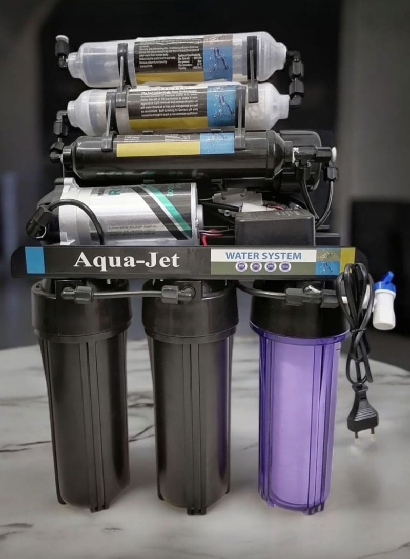 Aqua Jet 7  RO  -stage black filter - Image 1