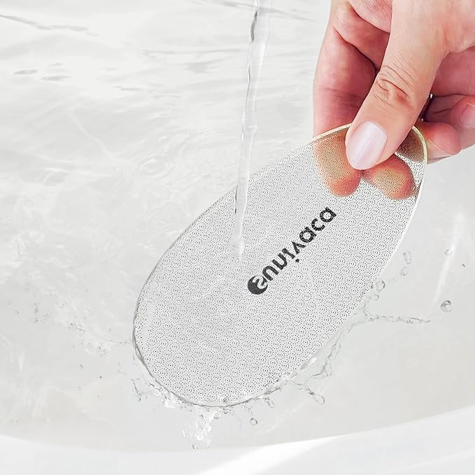 Sunivaca Foot Files for Hard Skin Glass Foot File Callus Remover for Feet Fast Easy Essential Feet Hard Skin Remover Professional Salon Pedicure Tool for Soft Smooth Heels - Image 5