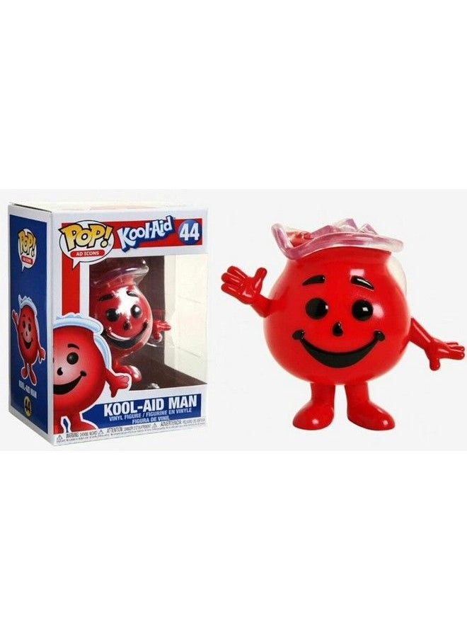 POP - Pop Ad Icons: Kool Aid Kool Aid Man Funko Vinyl Figure (Bundled With Compatible Pop Box Protector Case) Multicolor 3.75 Inches - Image 1