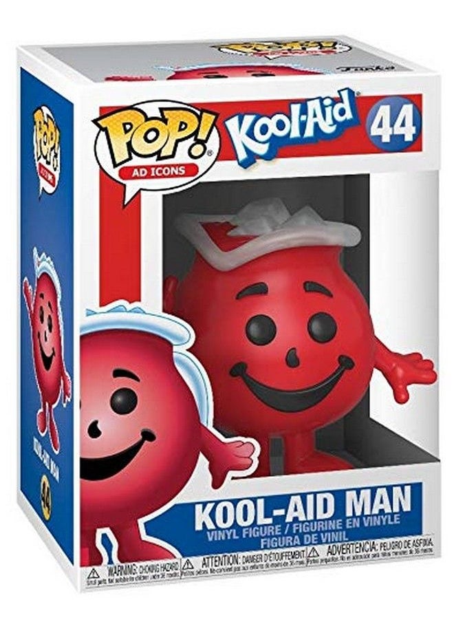 POP - Pop Ad Icons: Kool Aid Kool Aid Man Funko Vinyl Figure (Bundled With Compatible Pop Box Protector Case) Multicolor 3.75 Inches - Image 1