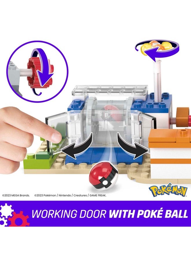 Mega Brands MEGA Pokemon Action Figure Building Toys, Forest Pokemon Center with 648 Pieces, 4 Poseable Characters, Toy Idea for Kids  - Image 4