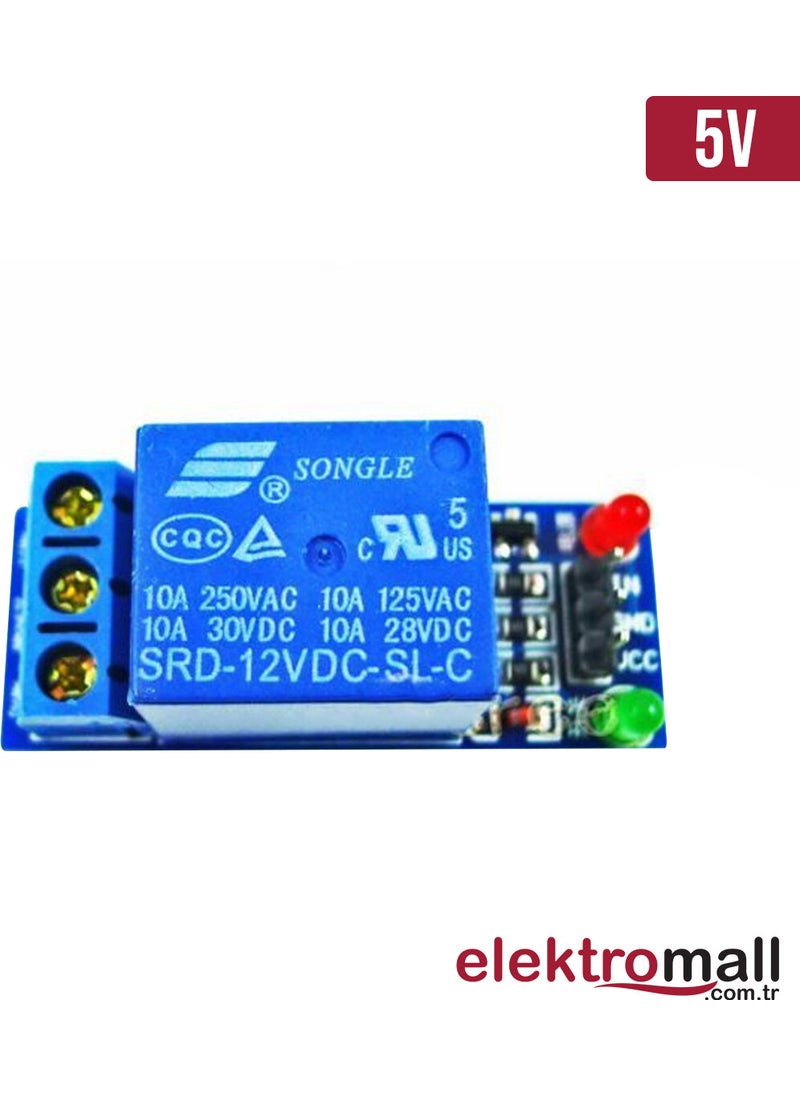Elektromall Relay Module - 1 Channel 5V Arduino 