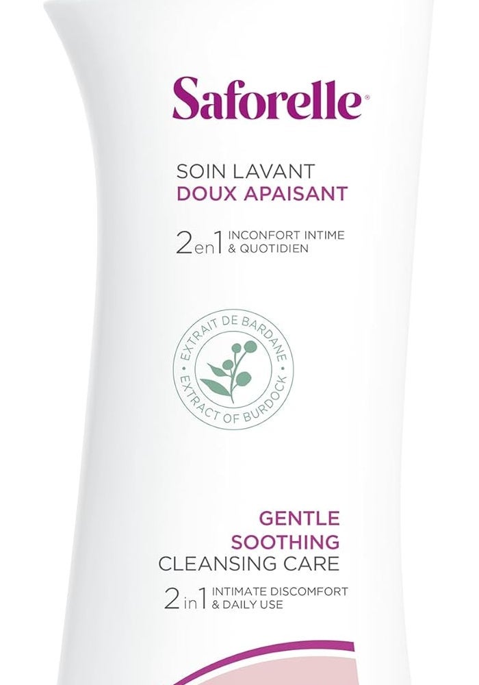 Saforelle Gentle Cleansing Care 2-in-1 for Sensitive Skin - 2 x 500ml - Image 4