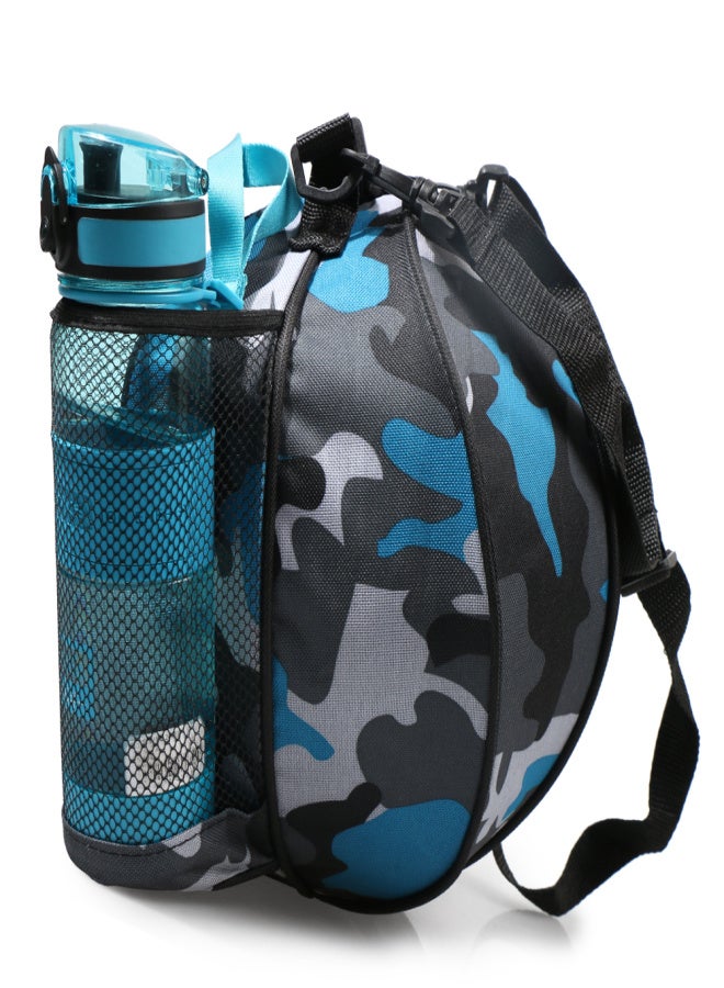 RONDING Sports Ball Round Bag Basketball Shoulder Bag Soccer Ball Football Volleyball Carrying Bag Travel Bag for Men and Women - Image 3