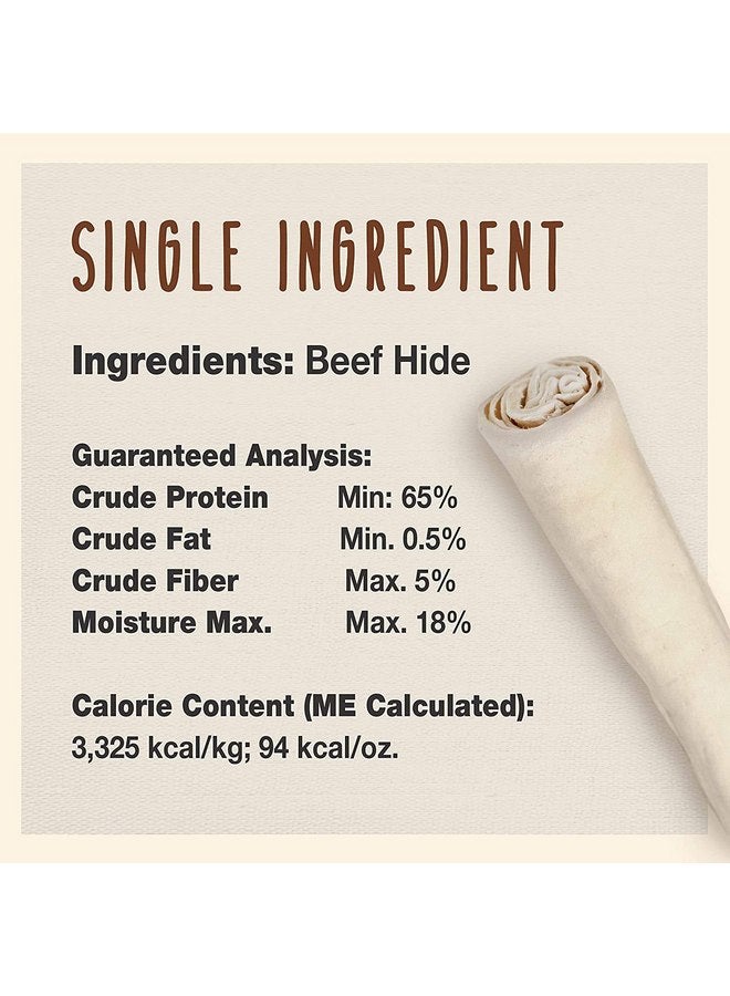 كاديت مجموعة كاديت المكونة من 3 قطع من لفائف جلد البقر الفاخرة للكلاب، 4 قطع مضغ للكلاب مقاس 10 بوصات لكل قطعة - Image 4