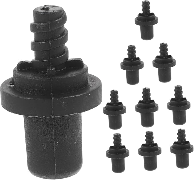 Toilet Brush Handle Connector Spiral Design Easy Installation 1 Pack - Image 1