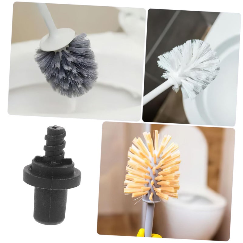 Toilet Brush Handle Connector Spiral Design Easy Installation 1 Pack - Image 5