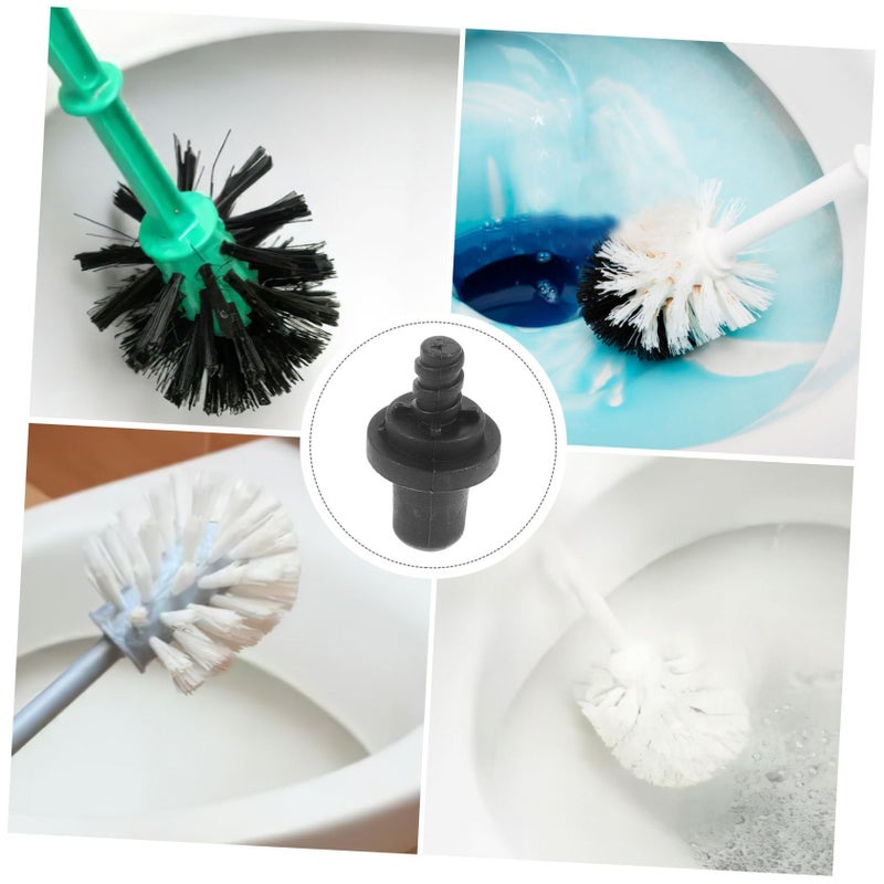 Toilet Brush Handle Connector Spiral Design Easy Installation 1 Pack - Image 4