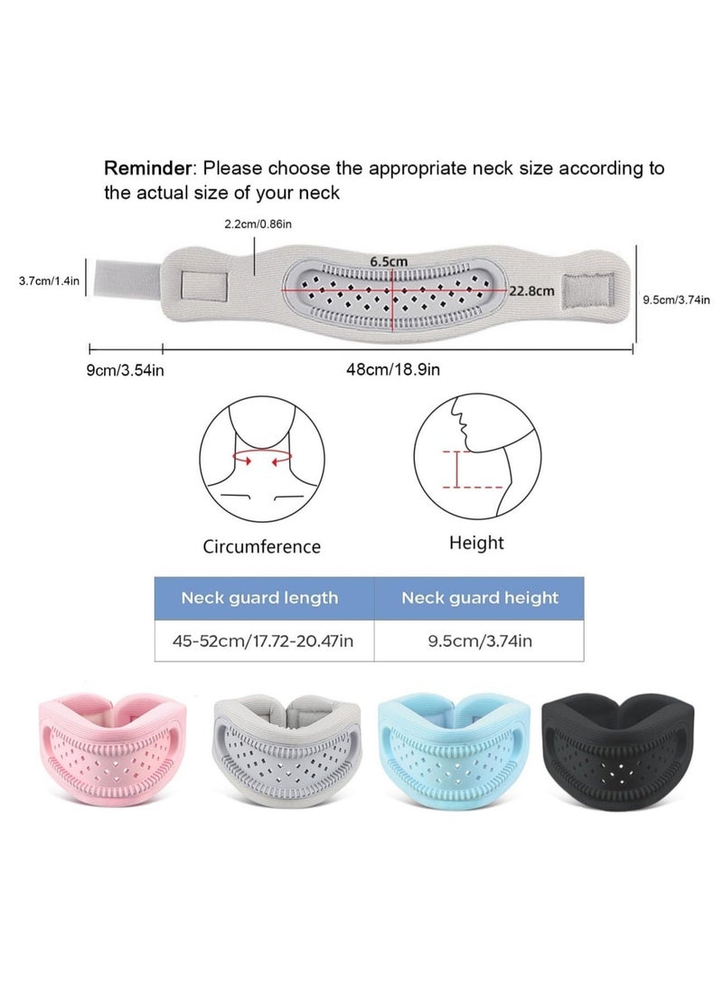 YelaJoy Neck Brace for Pain Relief,Soft Adjustable Cervical Collar,Neck Traction Device,Women Men Cervical Spine Pressure Relief(Grey) ﻿ - Image 5
