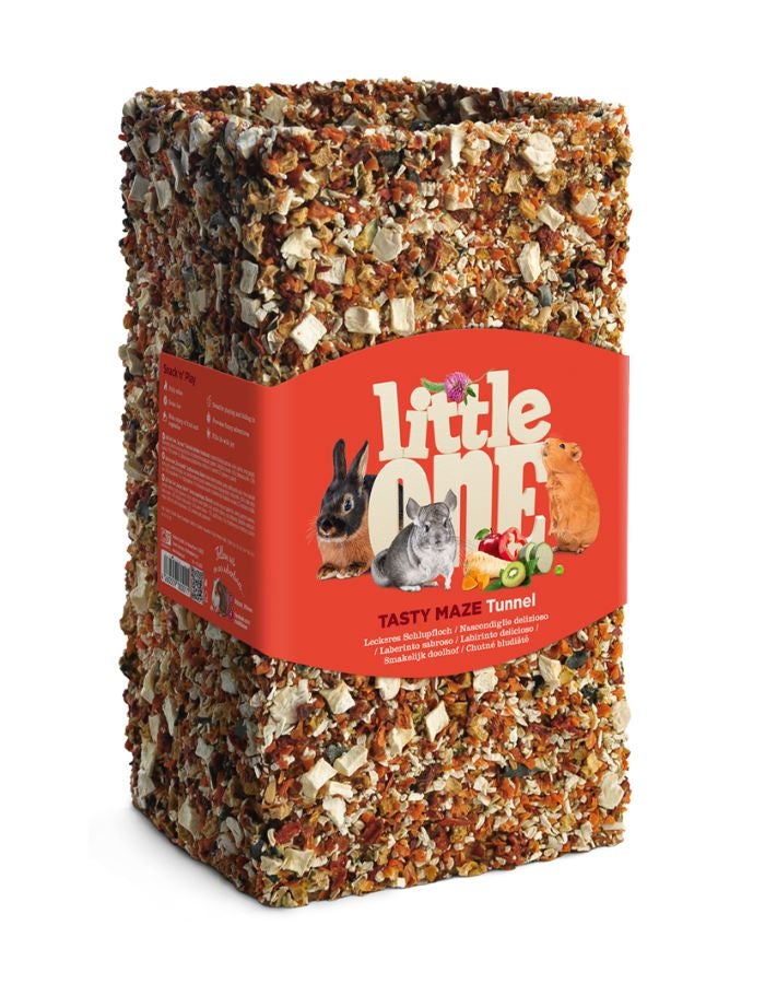 Little One Tasty Maze Tunnel Big 410g – Edible Chew & Play Treat for Small Pets - Image 2