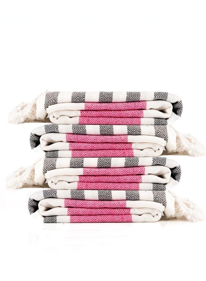 9Threads 100% Cotton Turkish Beach Towel with Towels Oversized 36"x72" Pool Absorbent Extra Large Quick Dry Sand Travel Towel (Rosé Obsidian, 4 Pack) - Image 2