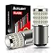 AUXLIGHT AUXLIGHT 2057 1157 2357 7528 2057A 1157A BAY15D LED Strobe Bulbs Brilliant Red, Ultra Bright 57-SMD LED Replacement for  - Image 2