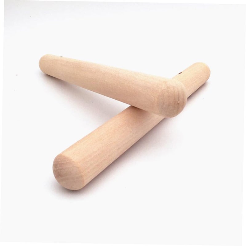 Natural Wood Food Muddler Manual Grinder Tool For Purees Sauces Jelly Pastes - Image 3