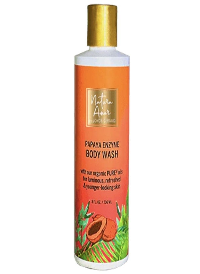 Miracle Elixir Collection Joyce Giraud Papaya Enzyme Body Wash, Revitalizes & Cleanses Skin, 8 Fl. Oz - Image 1