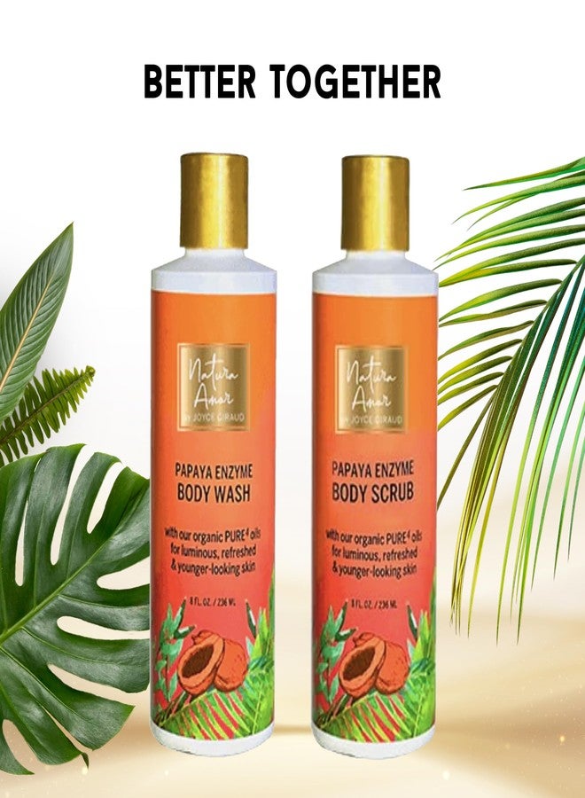 Miracle Elixir Collection Joyce Giraud Papaya Enzyme Body Wash, Revitalizes & Cleanses Skin, 8 Fl. Oz - Image 5