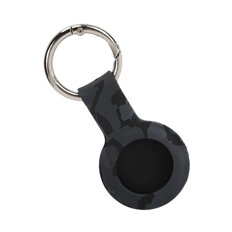 Camouflage Gray Silicone Locator Case with Keychain Stylish and Easy to Use - Image 4