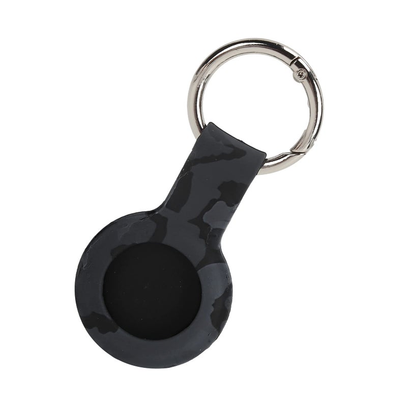 Camouflage Gray Silicone Locator Case with Keychain Stylish and Easy to Use - Image 3