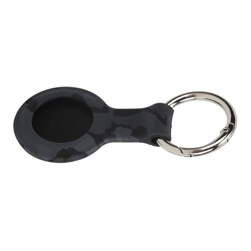 Camouflage Gray Silicone Locator Case with Keychain Stylish and Easy to Use - Image 2