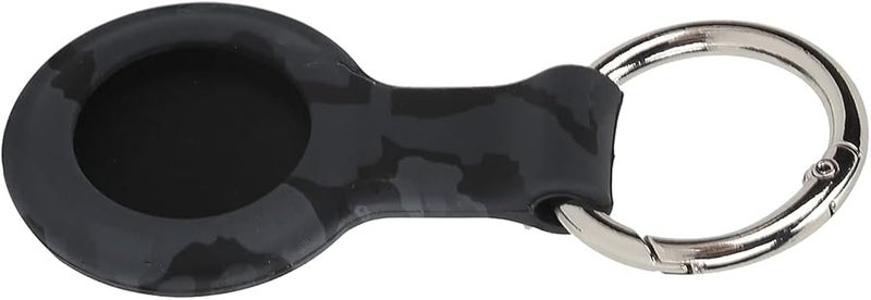 Camouflage Gray Silicone Locator Case with Keychain Stylish and Easy to Use - Image 1