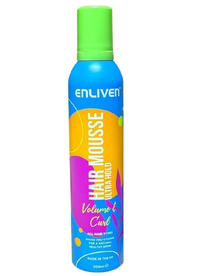 Hair Mousse Spray Ultra Hold 300ml