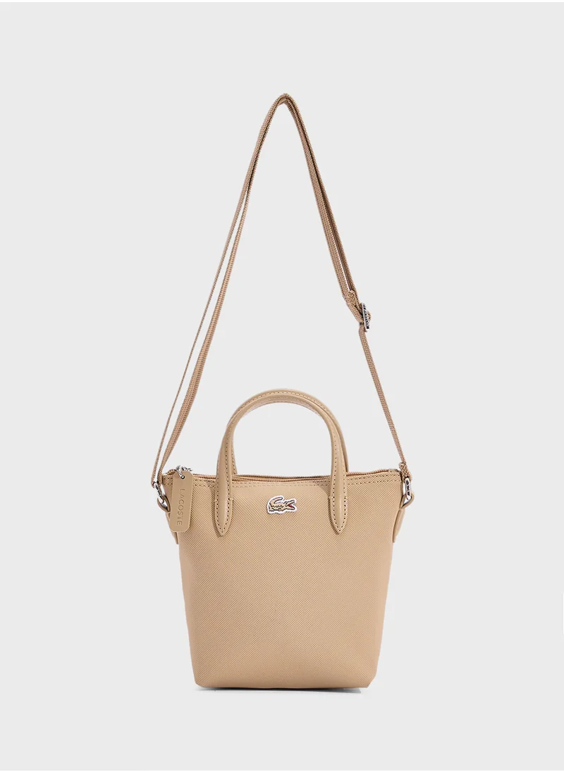 لاكوست Essentials Top Handel Zip Over Tote