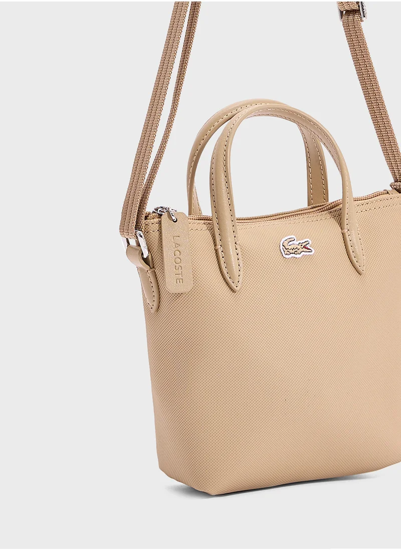LACOSTE Essentials Top Handle Zip Over Tote