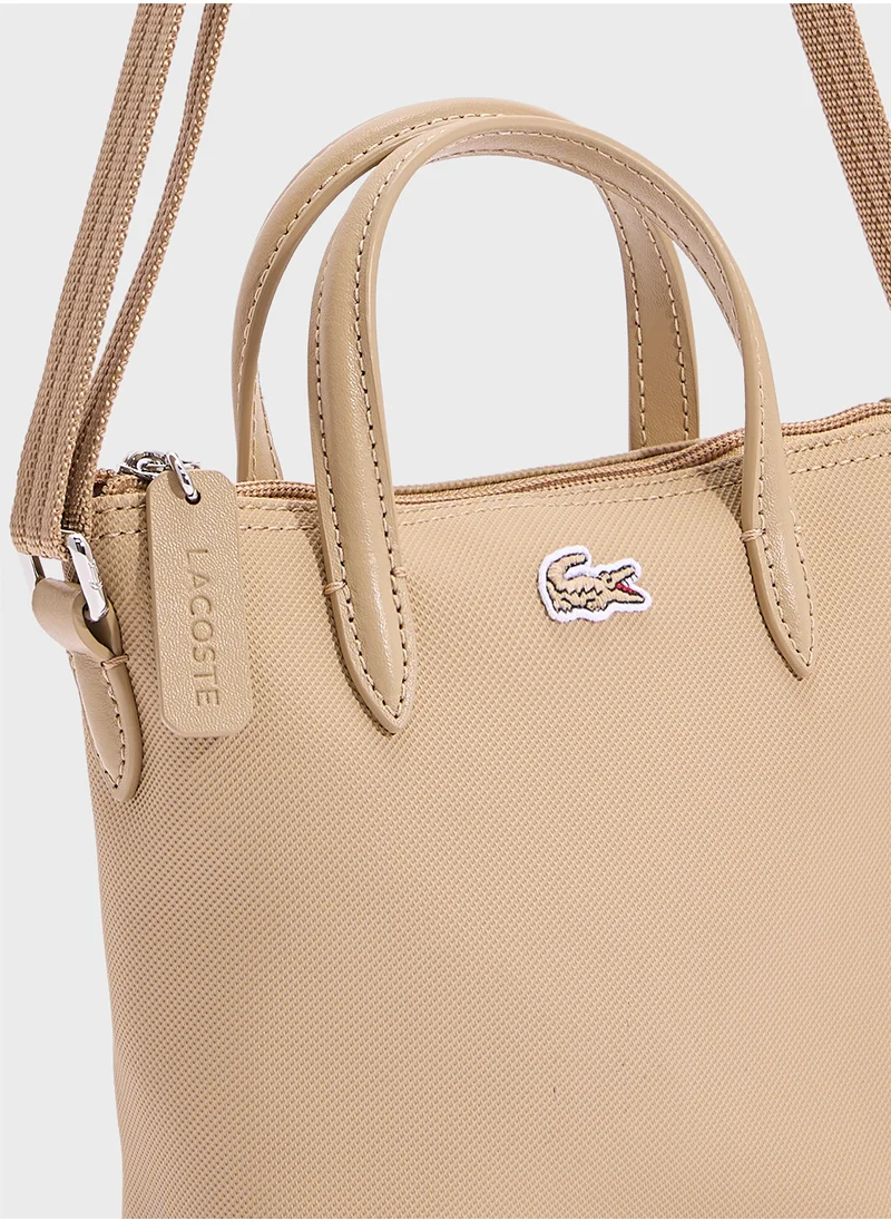 LACOSTE Essentials Top Handle Zip Over Tote