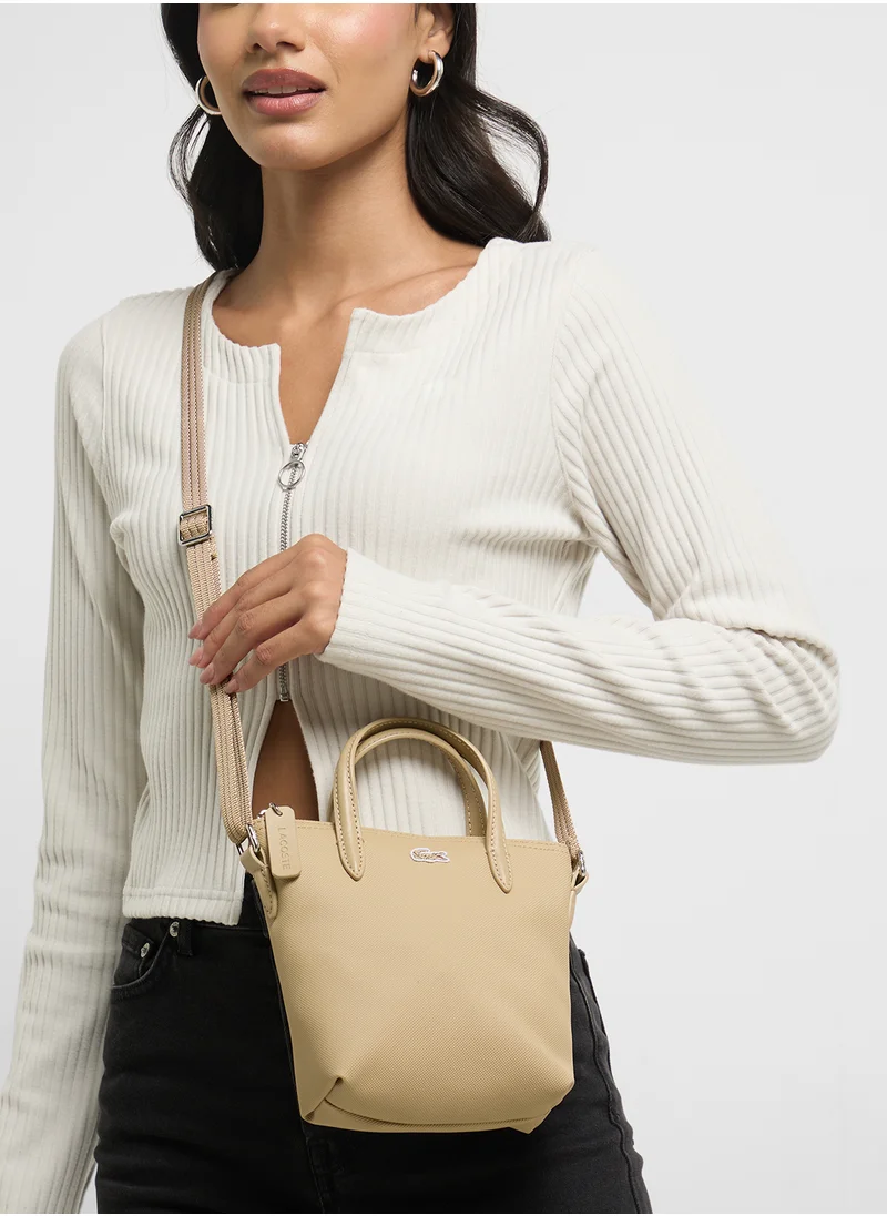 LACOSTE Essentials Top Handle Zip Over Tote