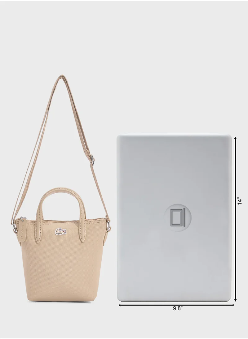 LACOSTE Essentials Top Handle Zip Over Tote