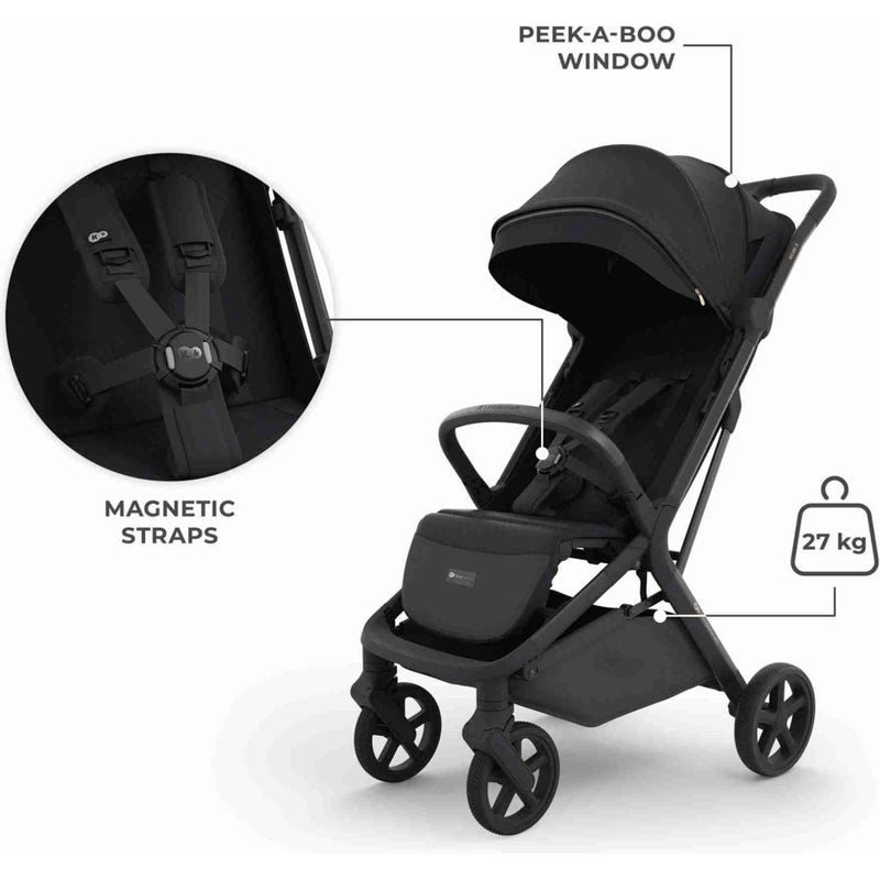 Kinderkraft - Nubi 3 Stroller - Midnight Black - Image 2