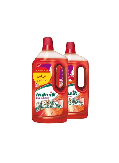 صفقة Ludwik multi purpose cleaner with animal odor absorbing function 1 L Offer 2Pcs على Noon EG