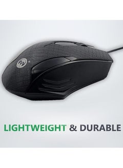 ميكرو ديجيت MICRODIGIT ماوس ضوئي سلكي عالي السرعة 5 فولت ، 1200 نقطة في البوصة. USB2.0 بطول 1.25 متر. تصميم مريح لنظام تشغيل ماكنتوش MD212M  - Image 5