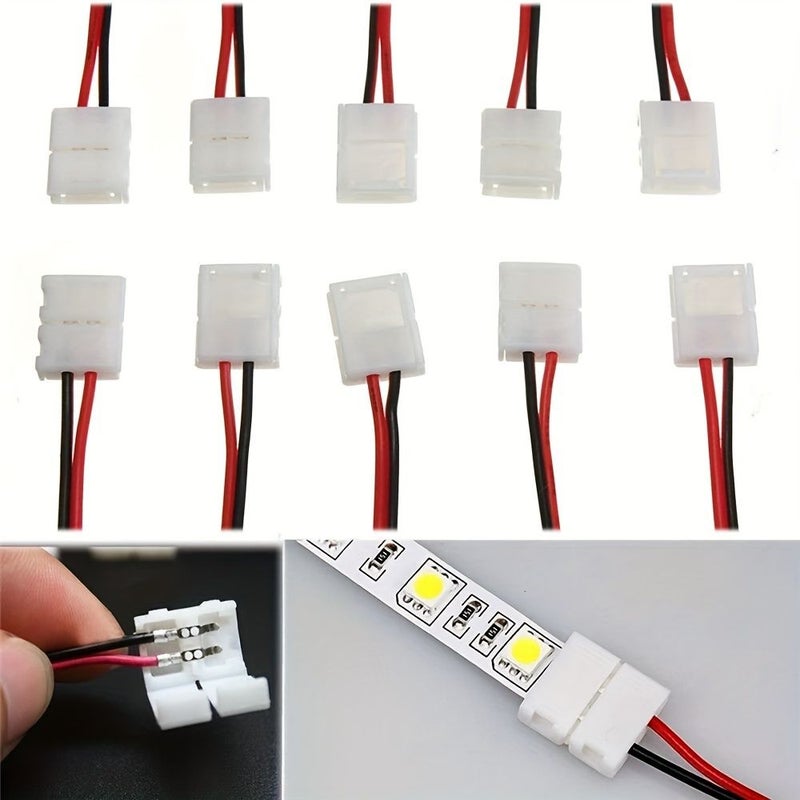 Set Of 10 Monochrome LED5050 Lights With Unique Connector - Image 1