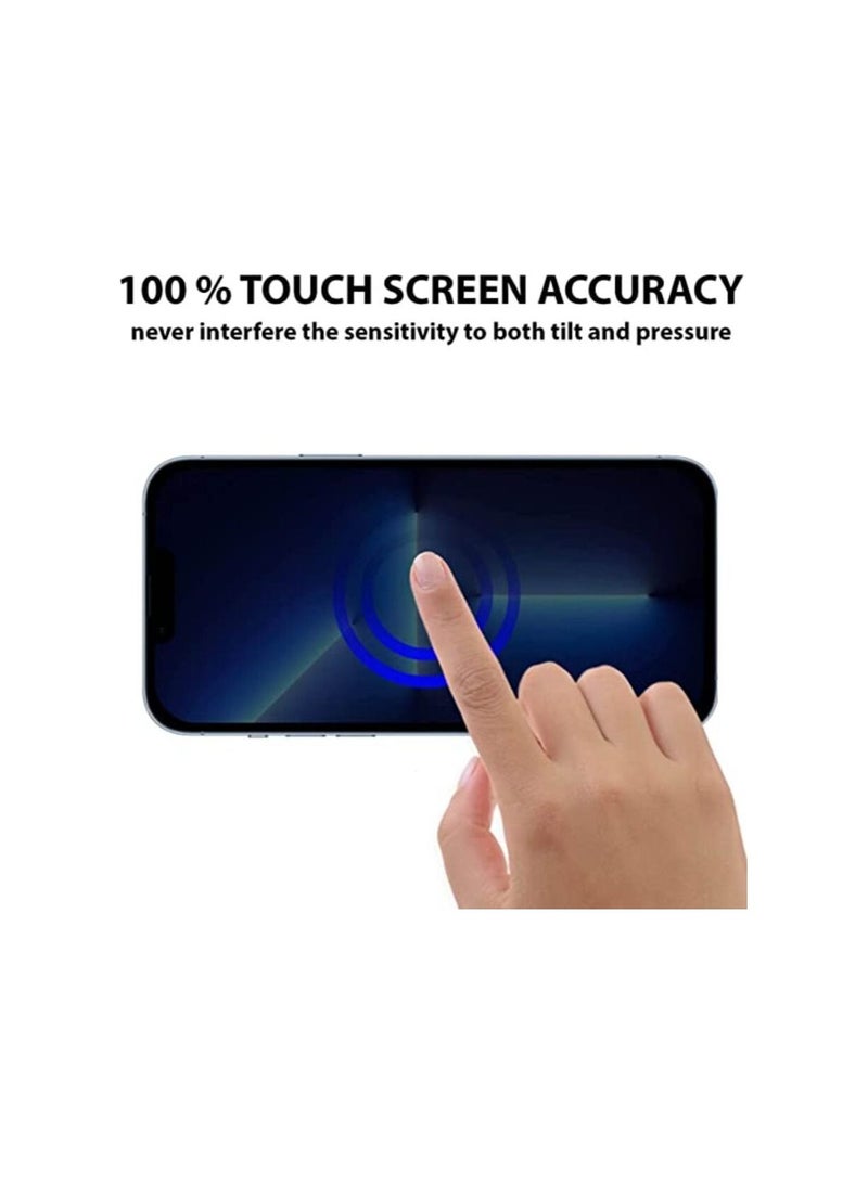 ACLIX Privacy Glass Screen Protector for iPhone 14  5G Anti-spy 9H Hardness Front 5D Privacy Glass Screen Protector - Image 3