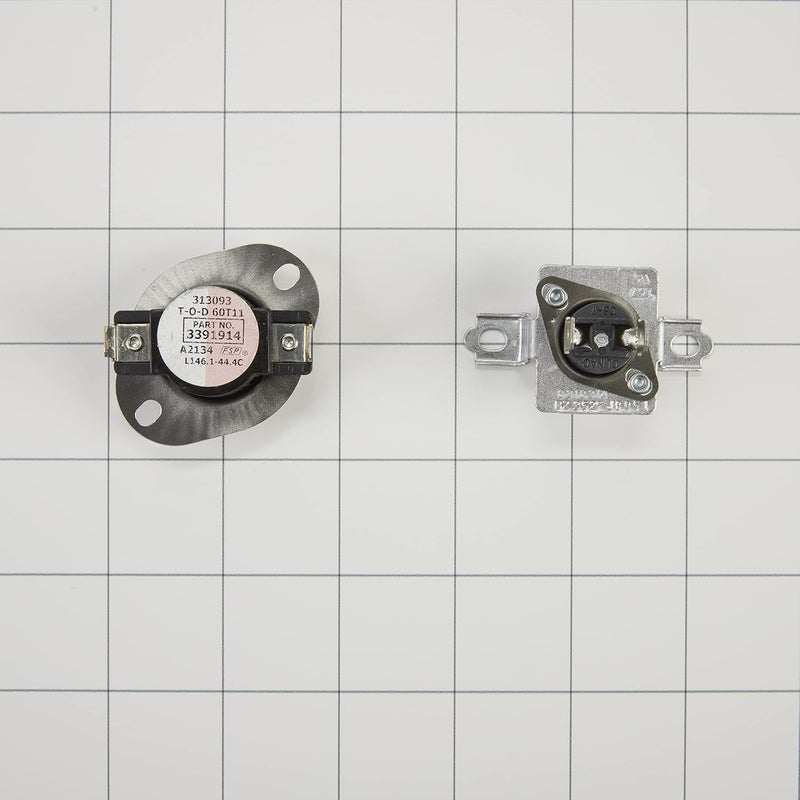 Whirlpool 279973 Dryer Thermostat White - Image 3