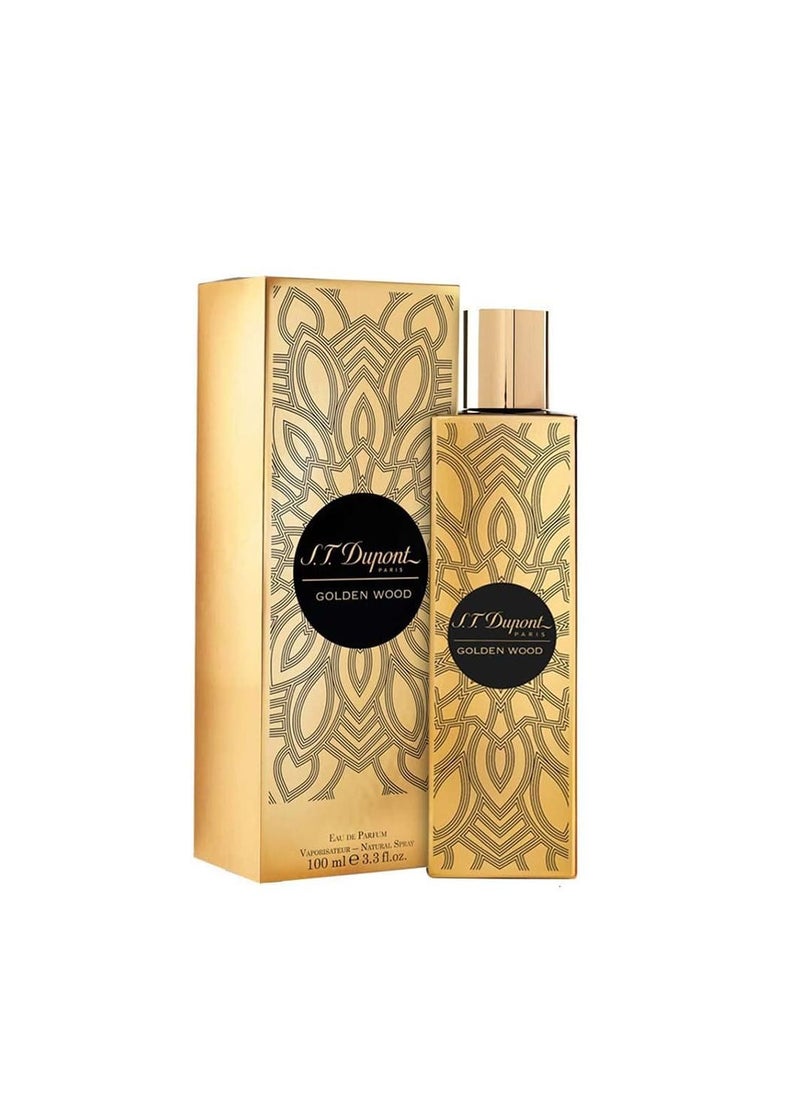 S.T.Dupont Ladies Golden Wood 