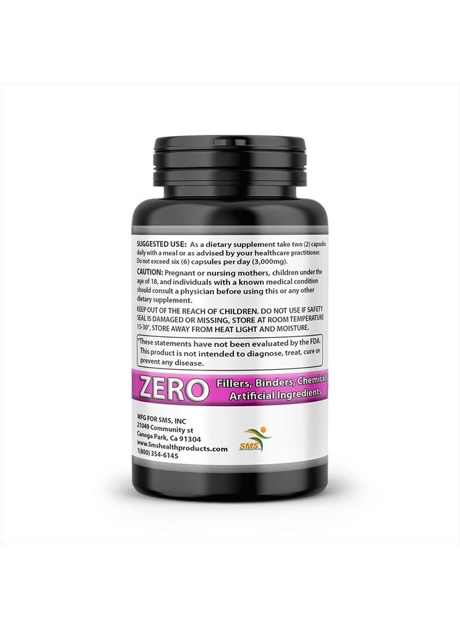 SMSHEALTHPRODUCTS.com Pure Pueraria Mirifica Supplement 500mg Root Extract Powder Capsules Promotes Women's Health, Breast Enhancement, Organic Natural Herbal - Image 3