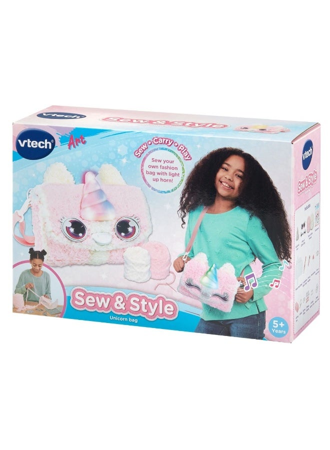 vtech VTech Art Unicorn Bag Sew & Style Kit  - Image 1